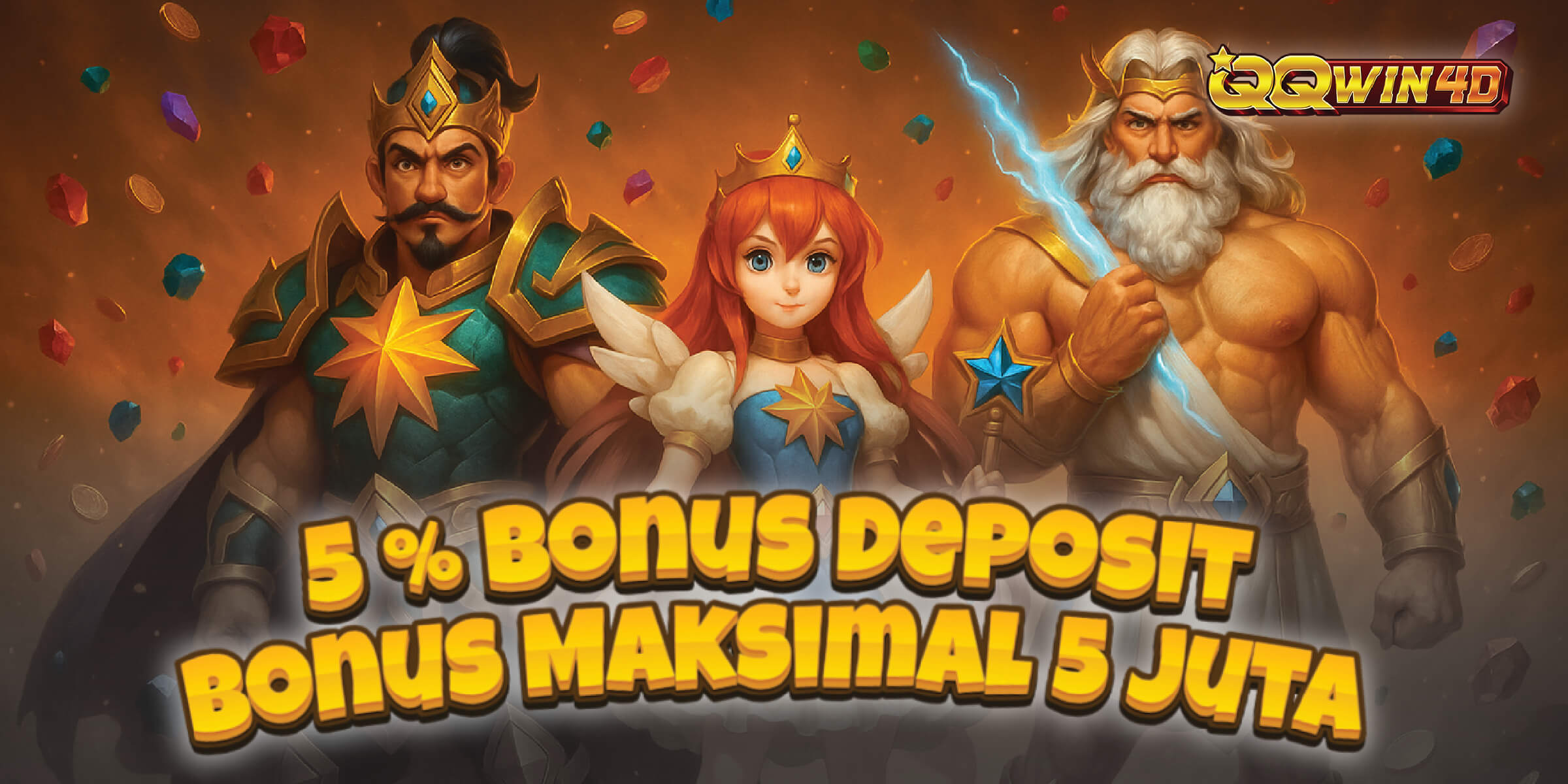 Bonus Deposit 5%